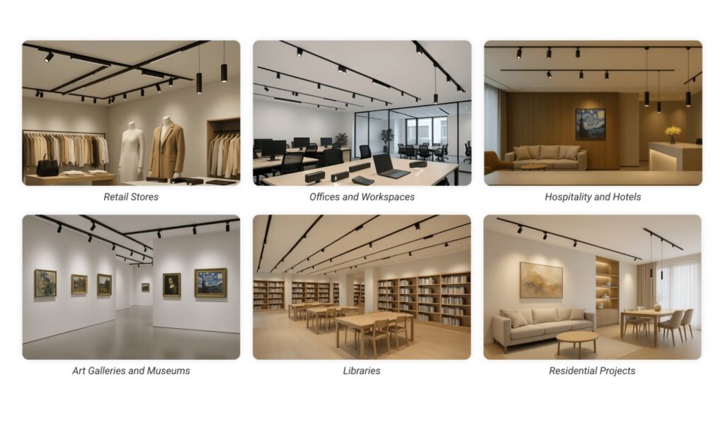 magnetic lighting application scenarios