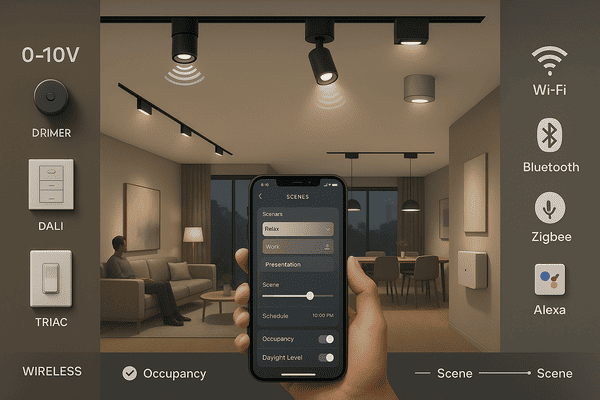 Energy-saving commercial LED lighting