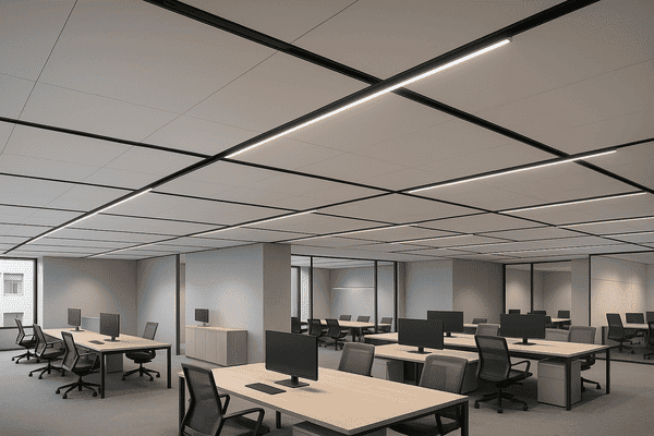 Magnetic linear light modules