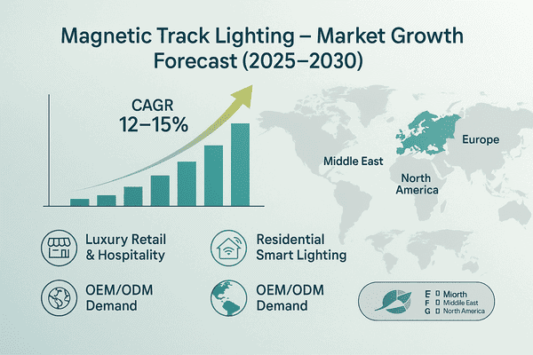 Market growth forecast magnetic lighting