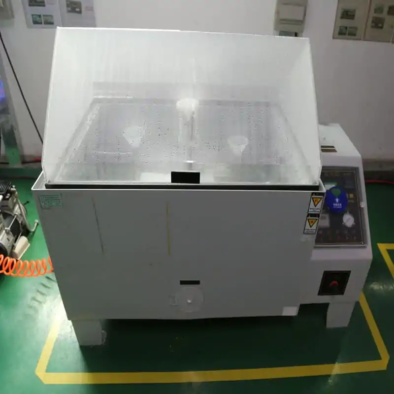 Laboratory water bath with transparent lid for scientific testing.