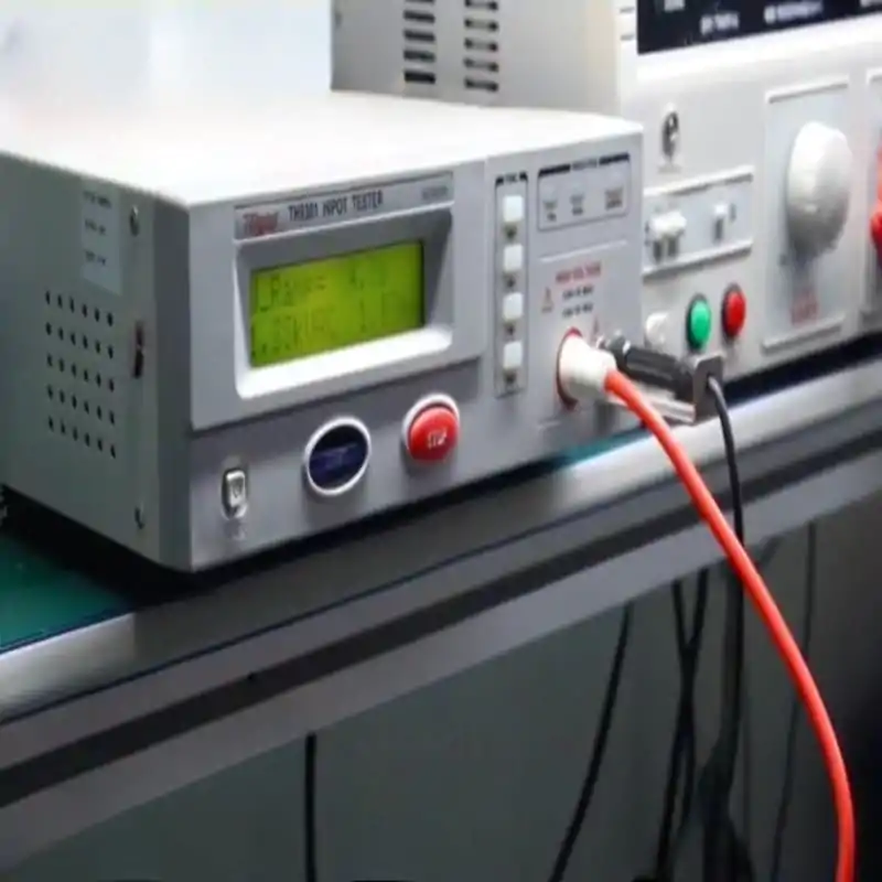 Test and measurement electronic equipment used in professional lighting manufacturing facilities.