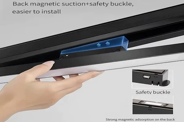 how magnetic track lighting works