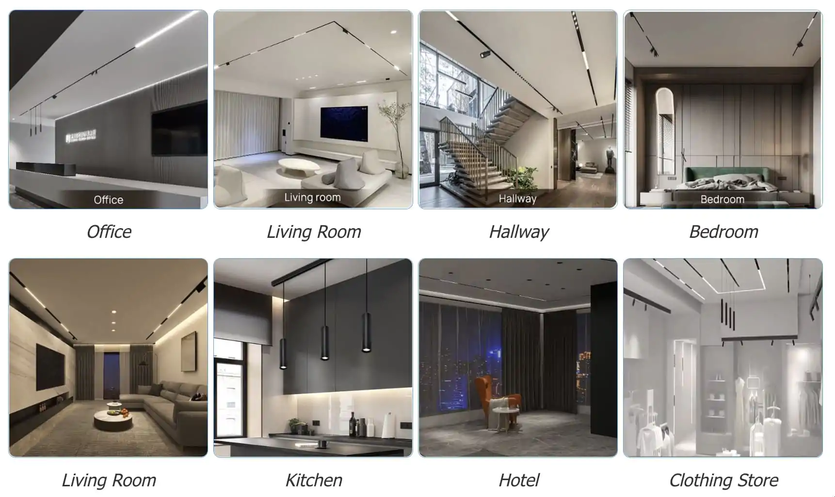 more applications for magnetic track light