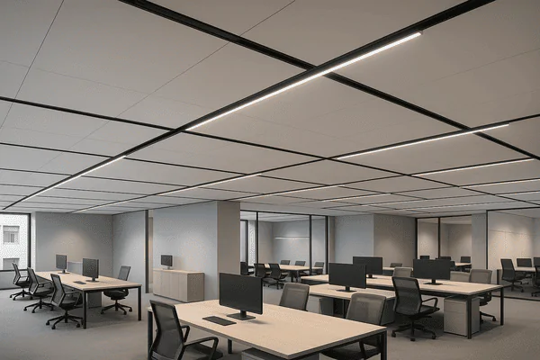 Magnetic linear light modules