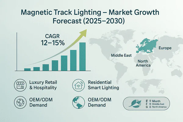 Market growth forecast magnetic lighting