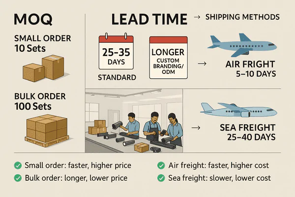 MOQ and lead time planning
