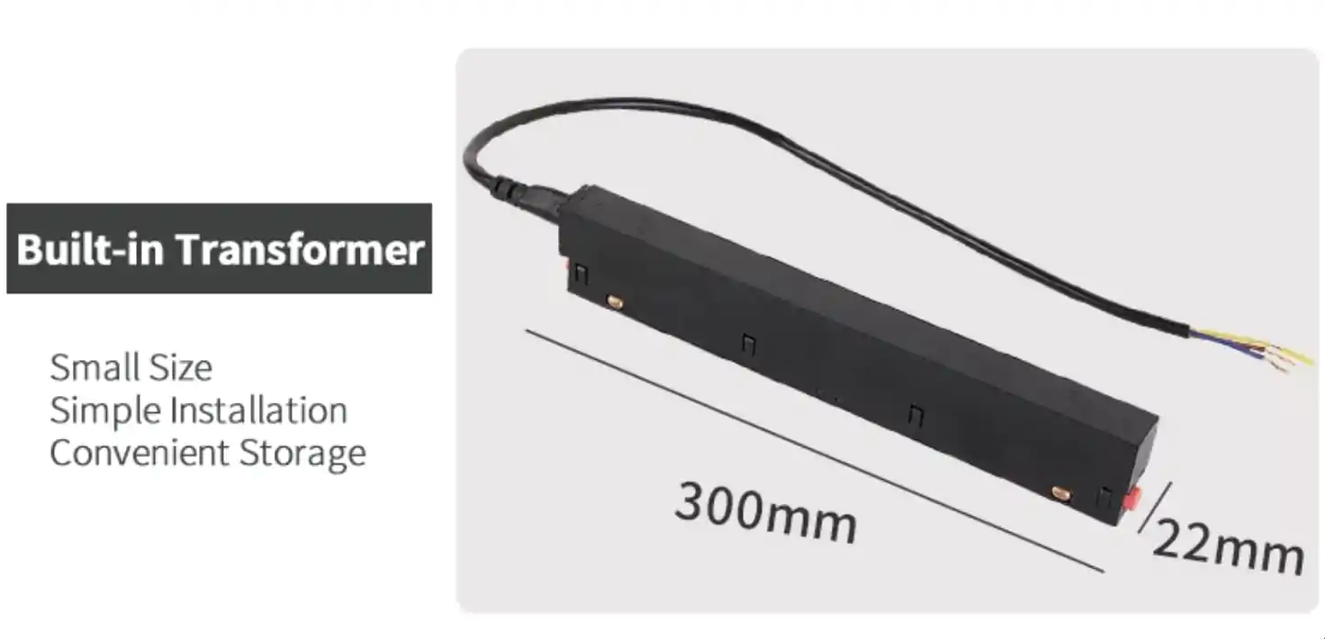 connecting power to magnetic lights